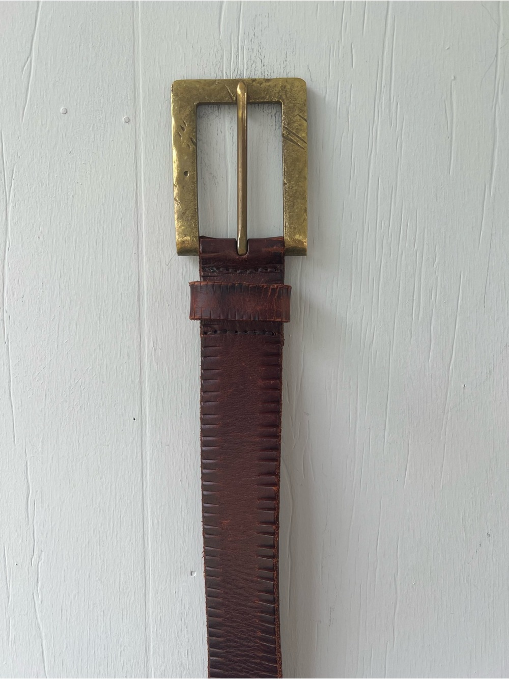 Vintage Express Leather Belt (size S)